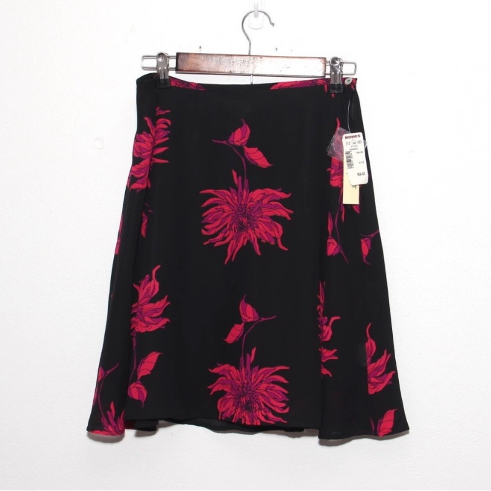 NEW Vintage Floral A-Line skirt Size 12 Outfit JPR